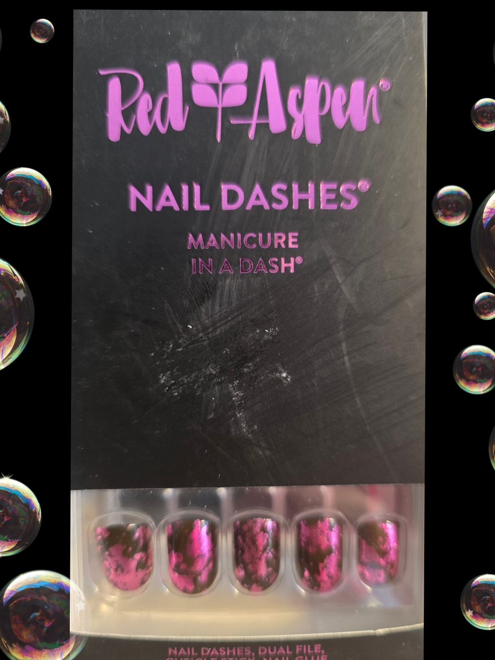 Red Aspen Nail Dashes - "Birthday Behavior ,Bryton"